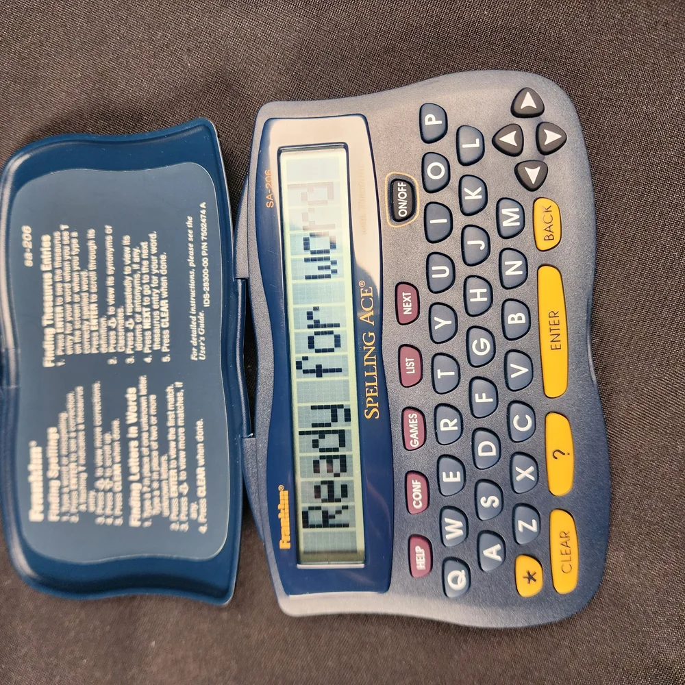 Franklin Spelling Ace Electronic Device